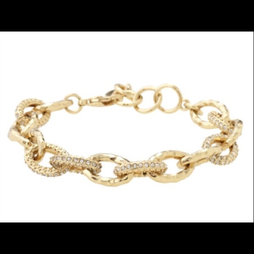 Stella & Dot Gold Christina Link Bracelet